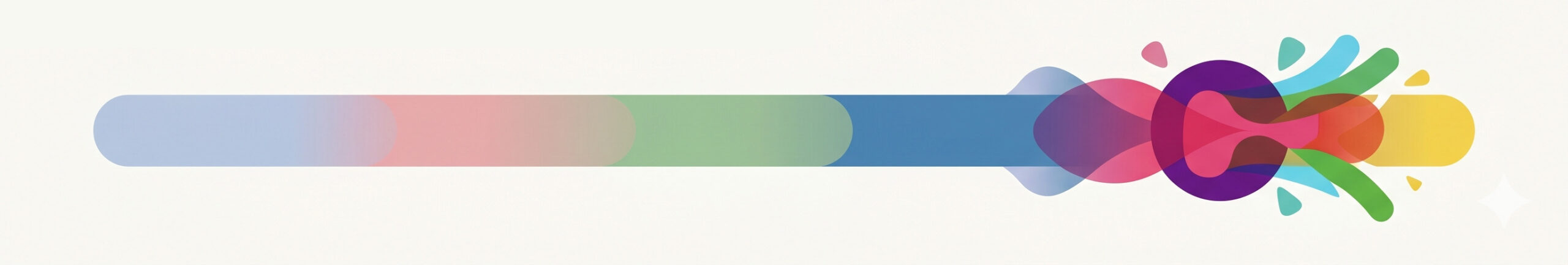 Abstract visualization of slow, invisible biological processes in skin aging over time