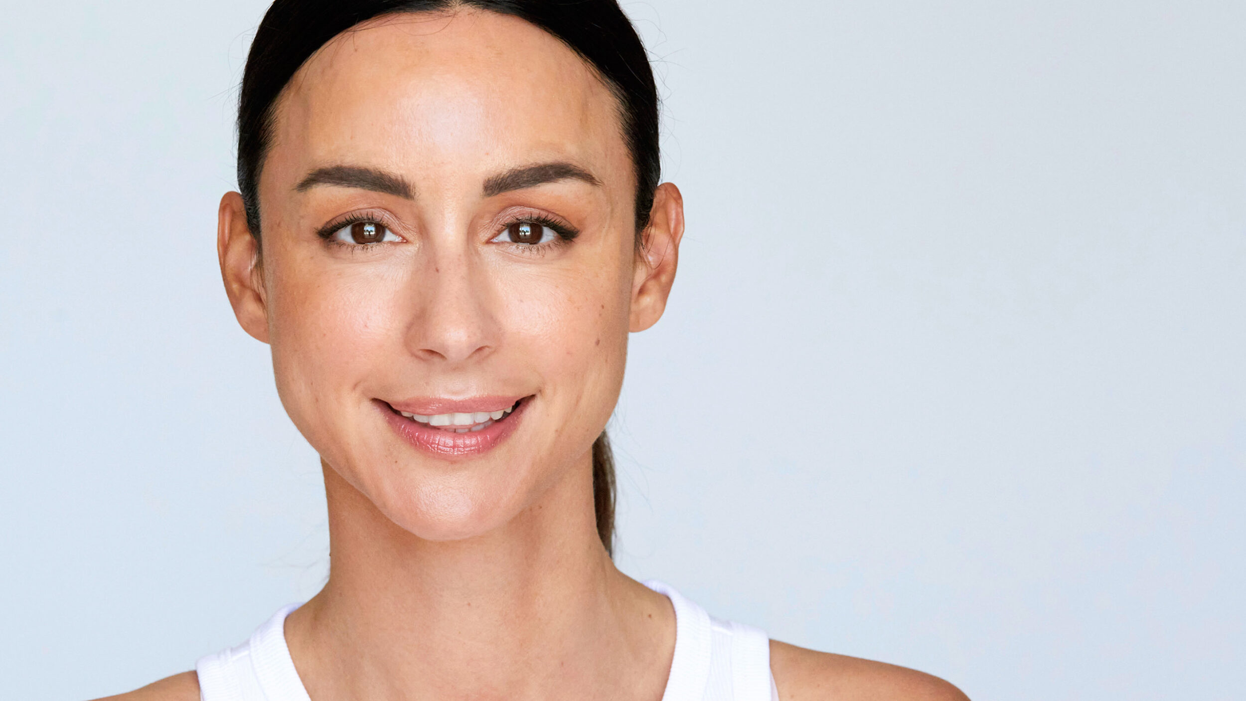 Woman with healthy, even skin illustrating Dermablate® laser skin resurfacing results.
